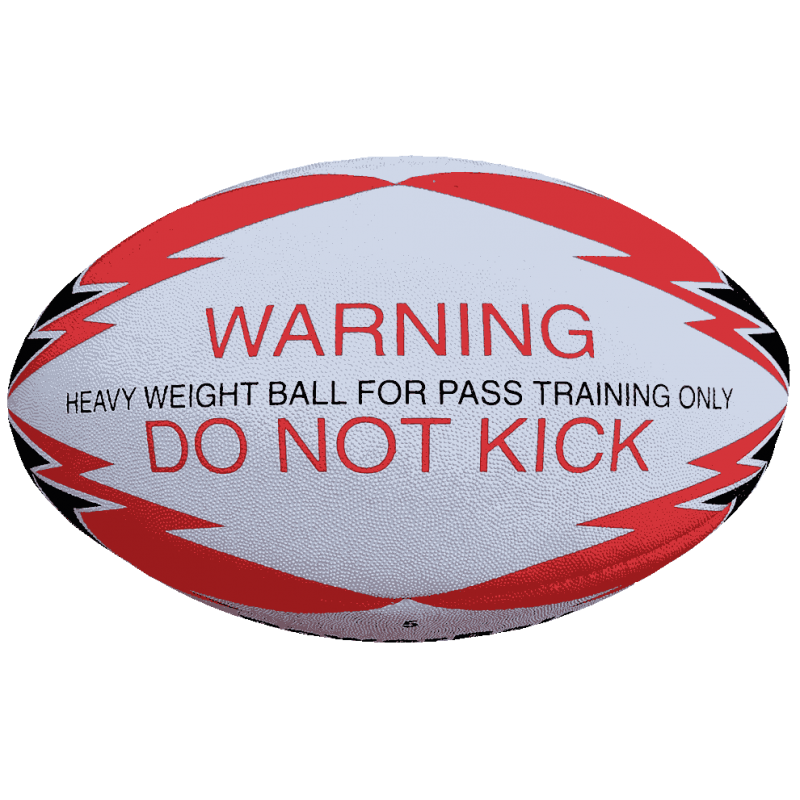 Heavy rugby ball clearance