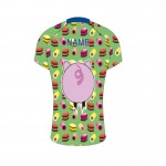 Pig Printed on Tshirts with green color