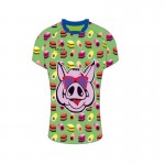Pig Printed on Tshirts with green color