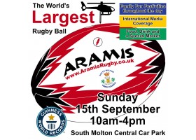 Aramis World Record Rugby Ball Event