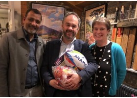 Business Minister for SME, Paul Scully meets with Aramis Rugby