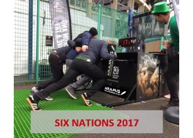 Aramis Rugby scrum machines during Six Nations 2017