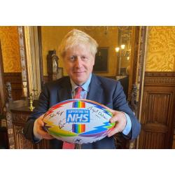 Rugby Ball Frontline Heroes - All proceeds go to charity