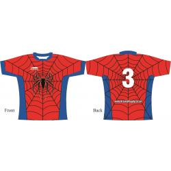 Rugby Tour Shirt - Design1 - Spiderman