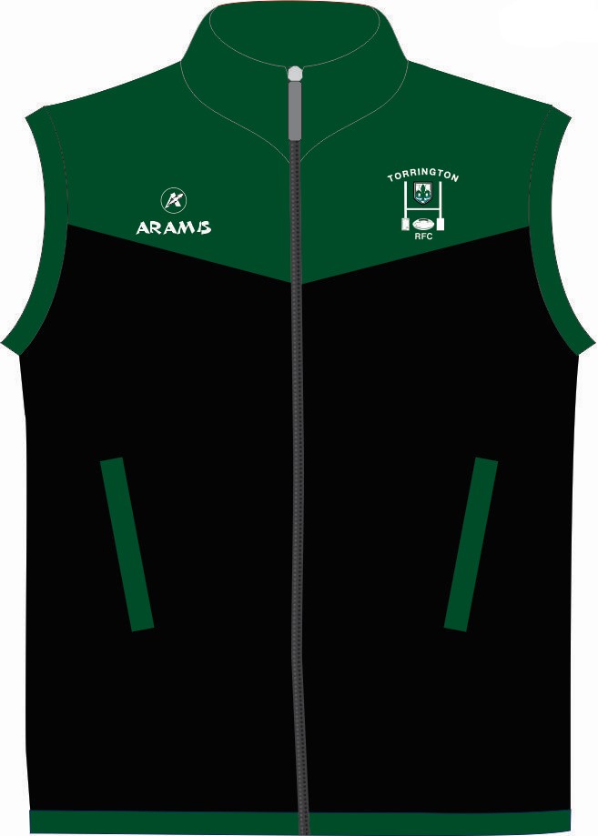 Jackets : Torrington - Club Gillet - Adults | Aramis Rugby